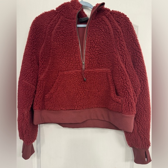 Lululemon Scuba Oversized Half-Zip Sherpa/Fleece hoodie M - Picture 2 of 8
